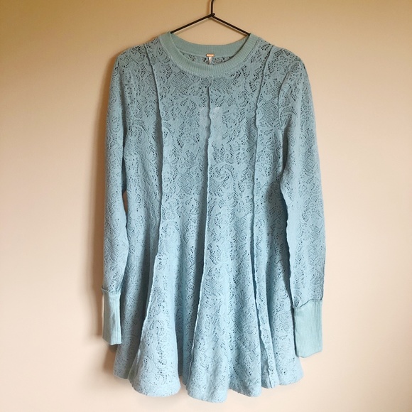 Free People Coffee in the Morning Tunic To… - Picture 2 of 4